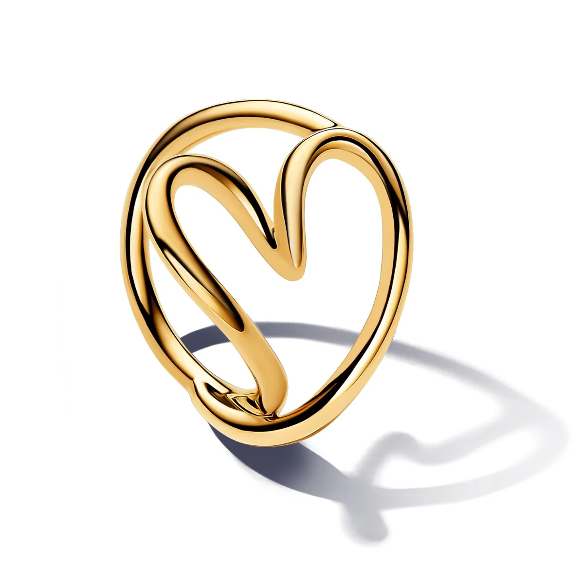 Pandora Essence 14 Karat Gold Plated Ring 163288C00-52