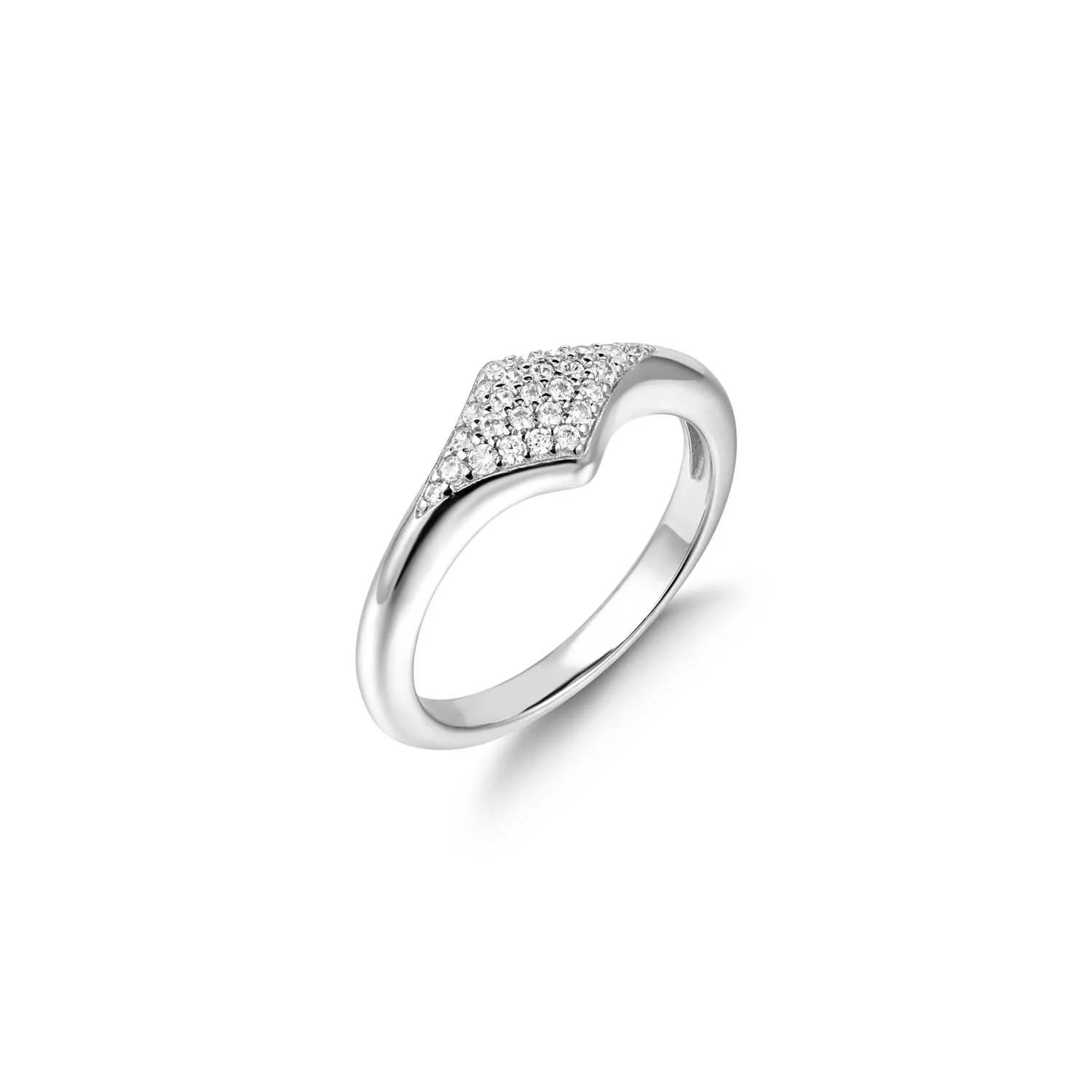 Ania Haie Ania Haie Dusk Divas 925 Sterling Silver Ring 2002-AH-R061-05H54