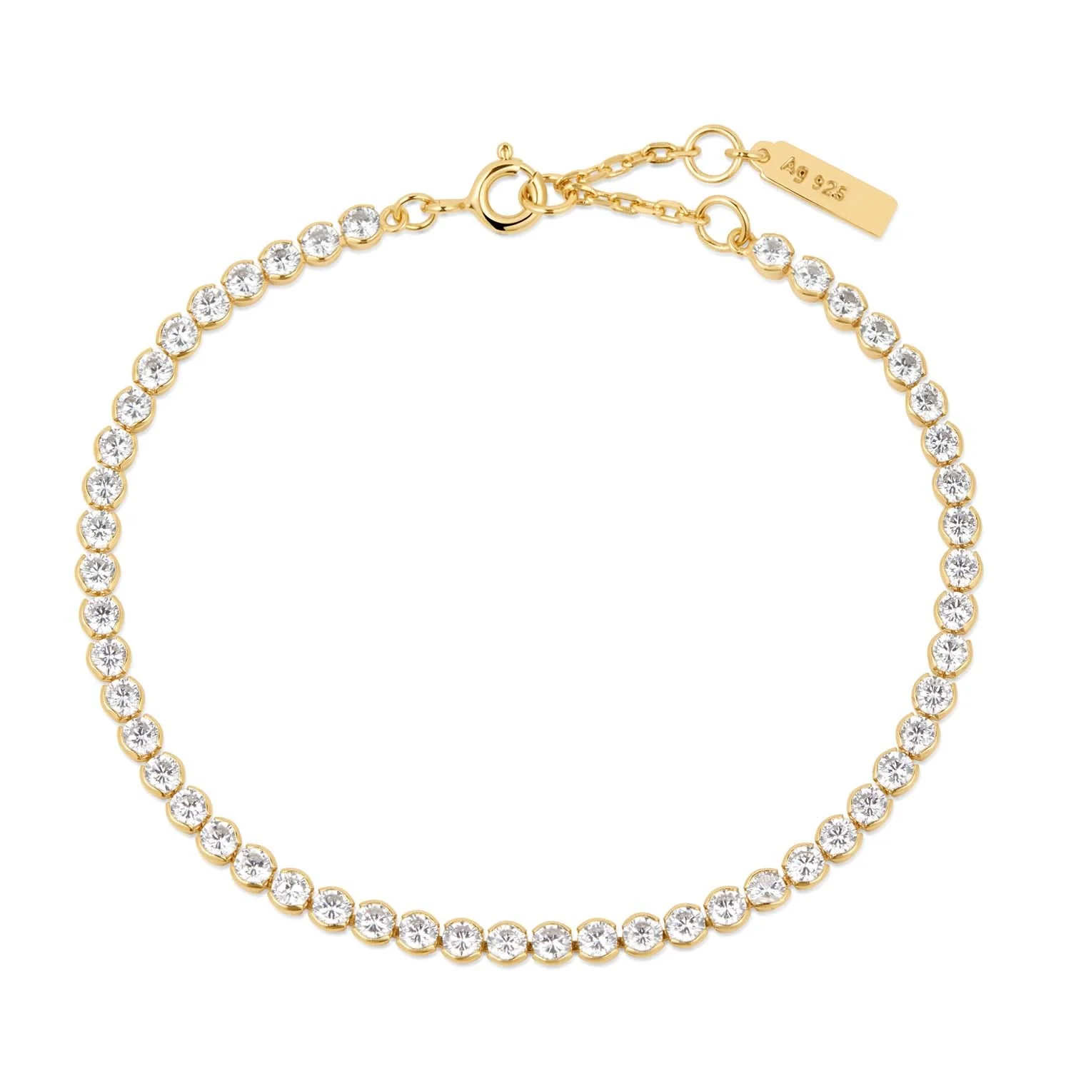 Ania Haie Chic Creator 925 Sterling Silver Bracelet AH-B058-06G