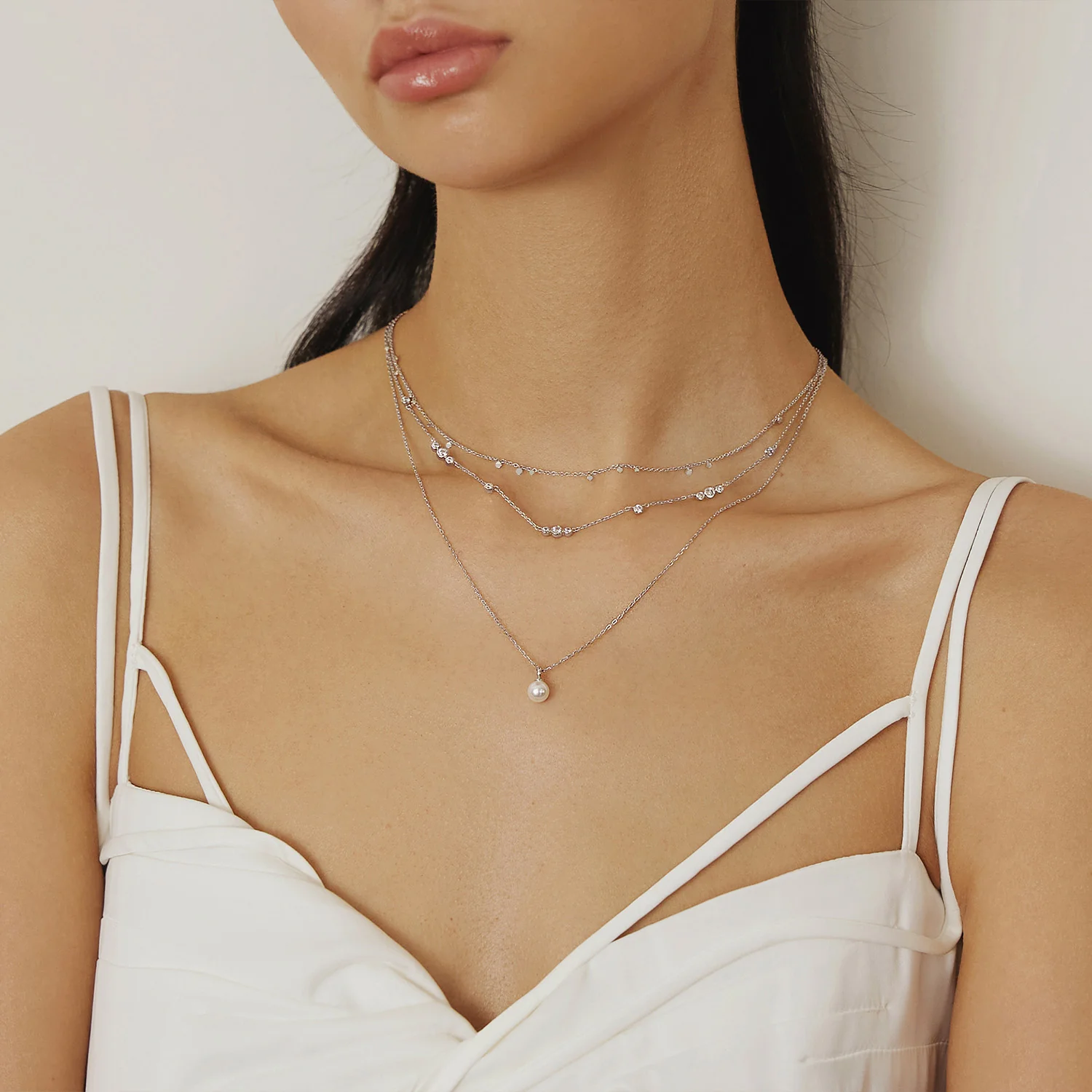 Ania Haie Miss Dainty 925 Sterling Silber Zirkonia Halskette AH-N065-04H - Image 2