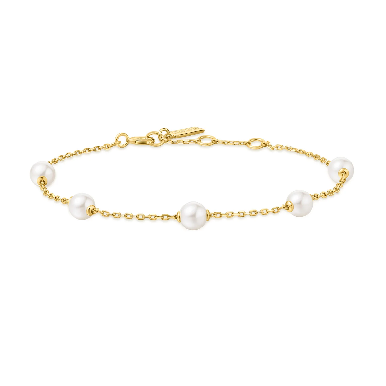 Ania Haie Miss Dainty Goldfarbenes Perlenarmband AH-B065-01G