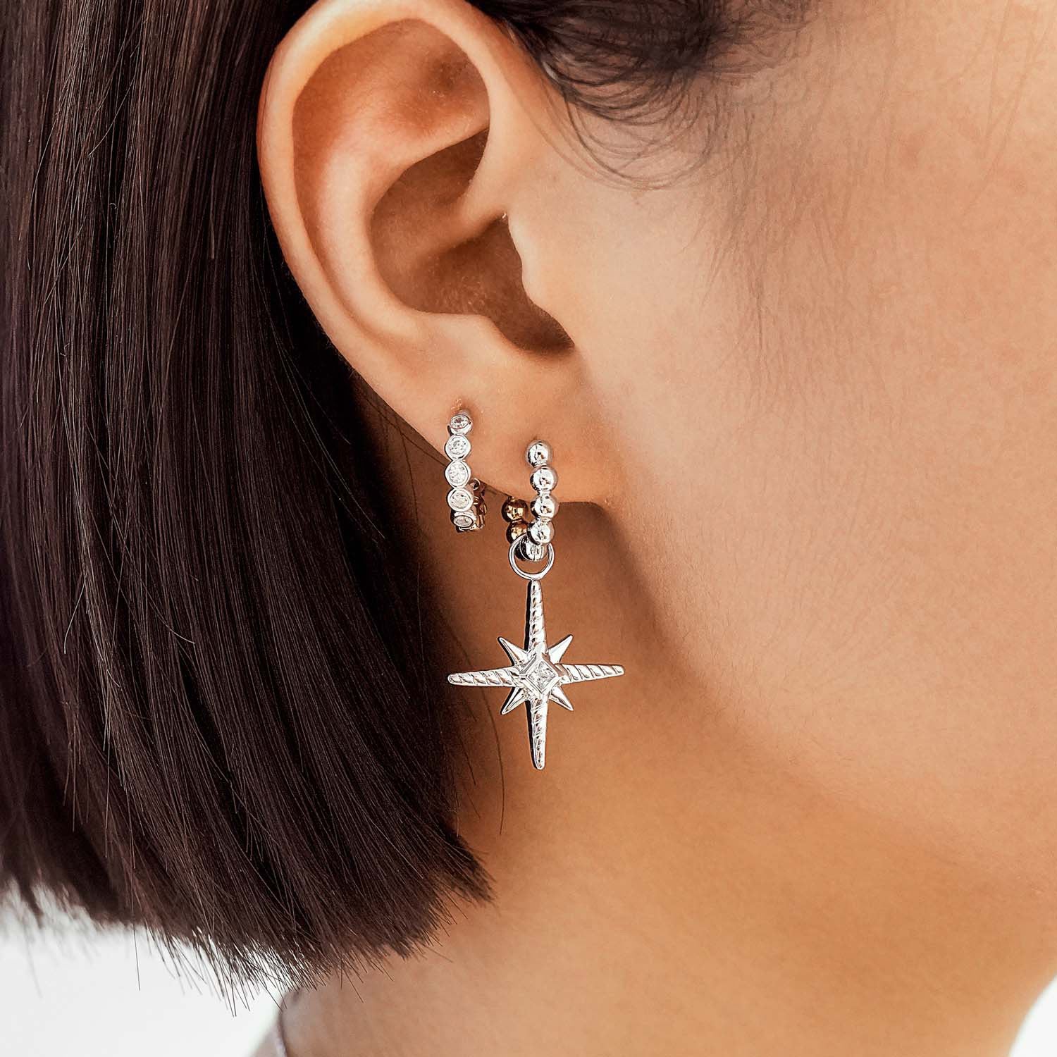 Ania Haie Pop Charms 925 Sterling Silver Earrings 2002-AH-E060-03T - Image 2