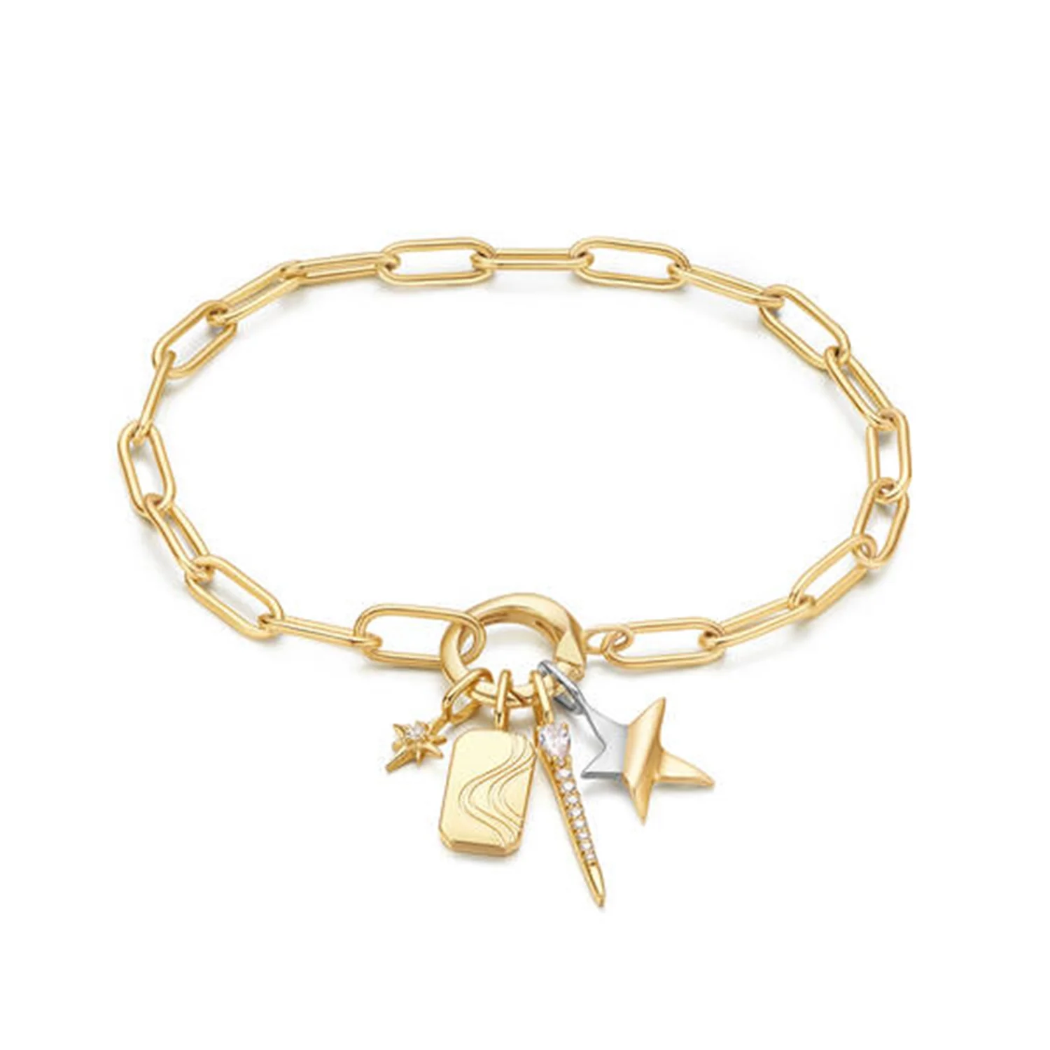 Ania Haie Pop Charms Gold Coloured Charm AH-NC048-30G - Image 3