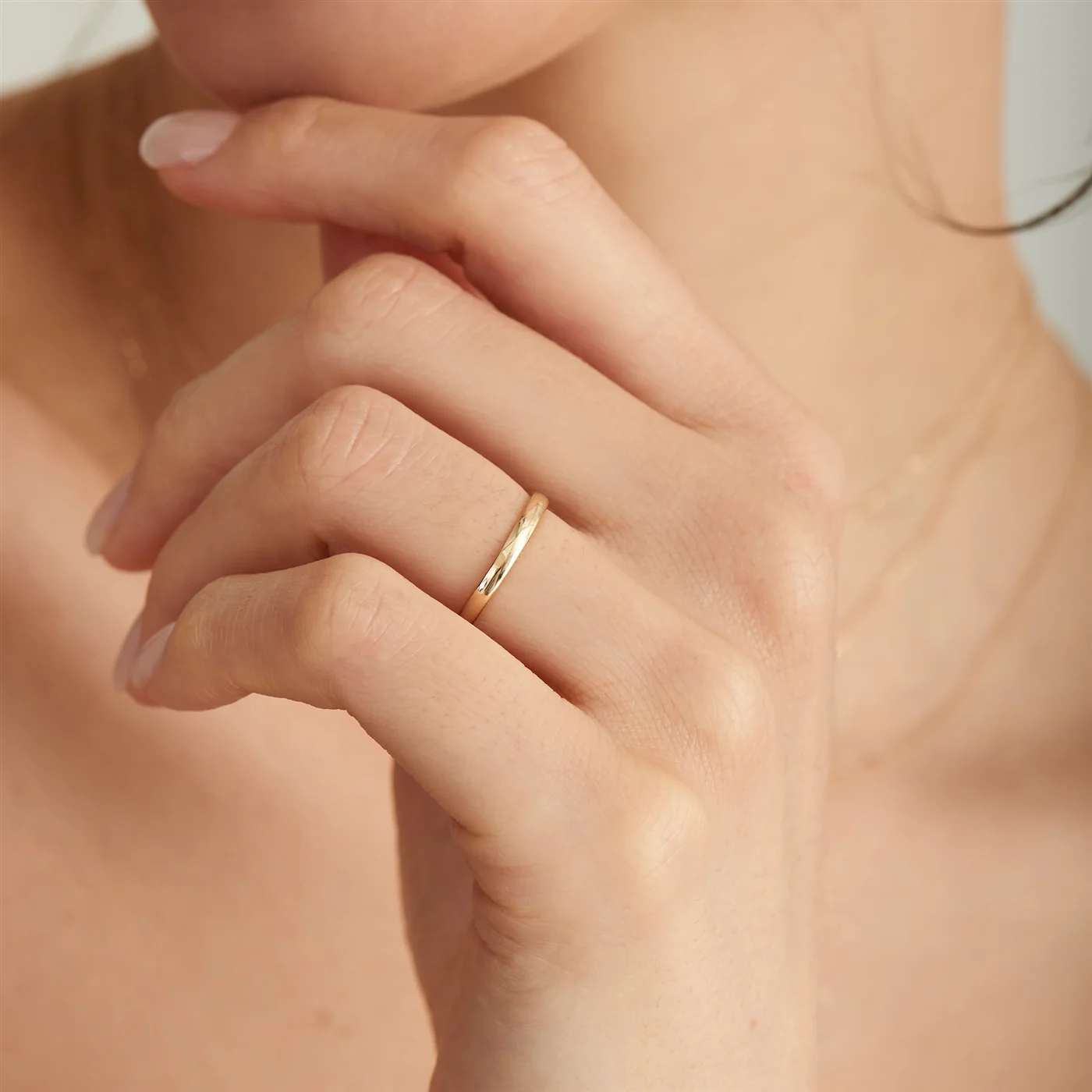 Ania Haie Stargazer damen Ring 585 Gold AH-RAU002-02YG-50 - Image 2