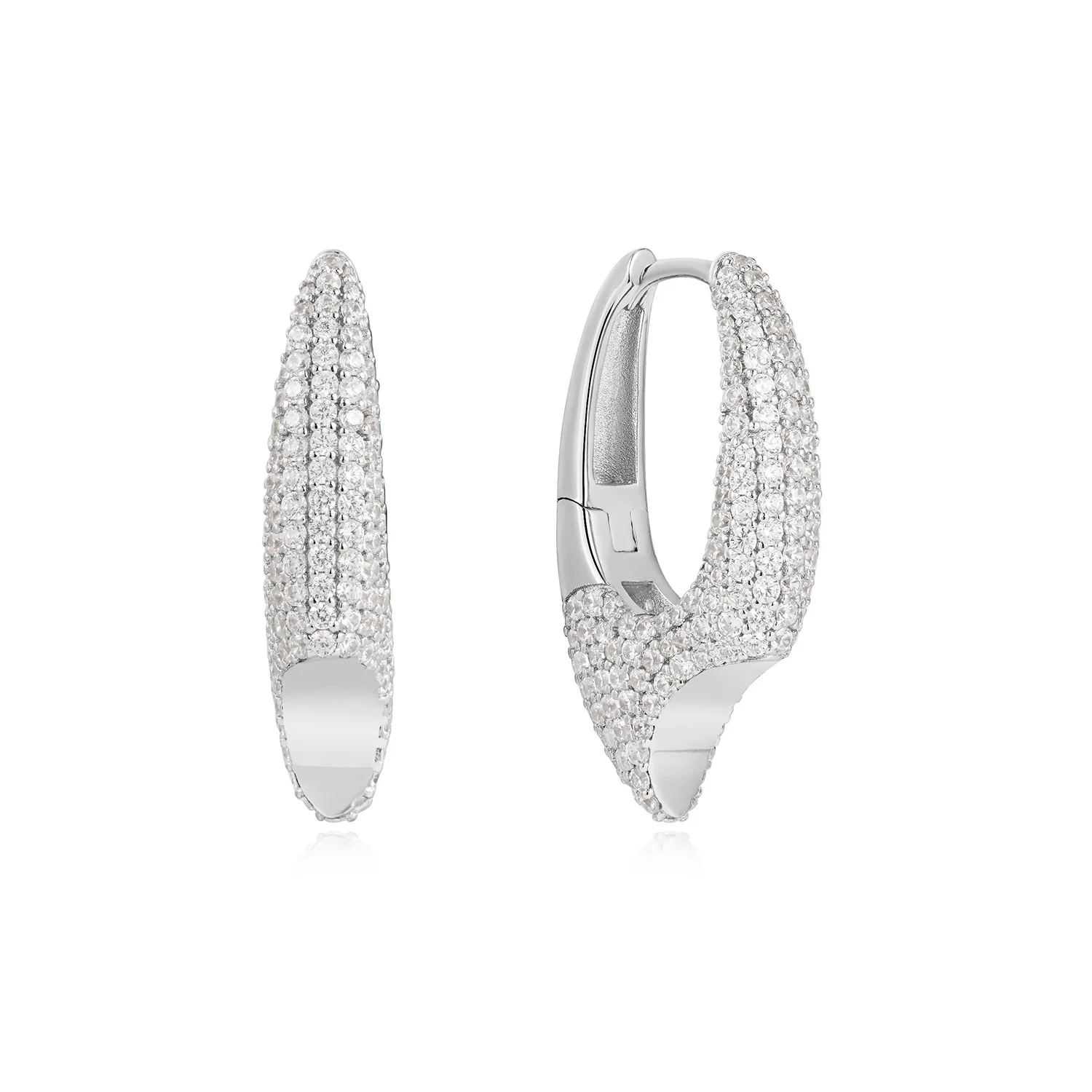 Ania Haie Tough Love 2 925 Sterling Silver Earrings 2002-AH-E051-05H