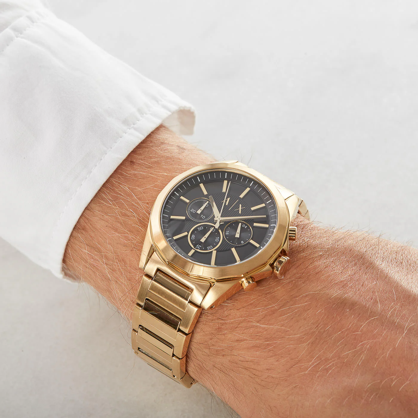 Armani Exchange Drexler herren Uhr Gold AX2611 - Image 3