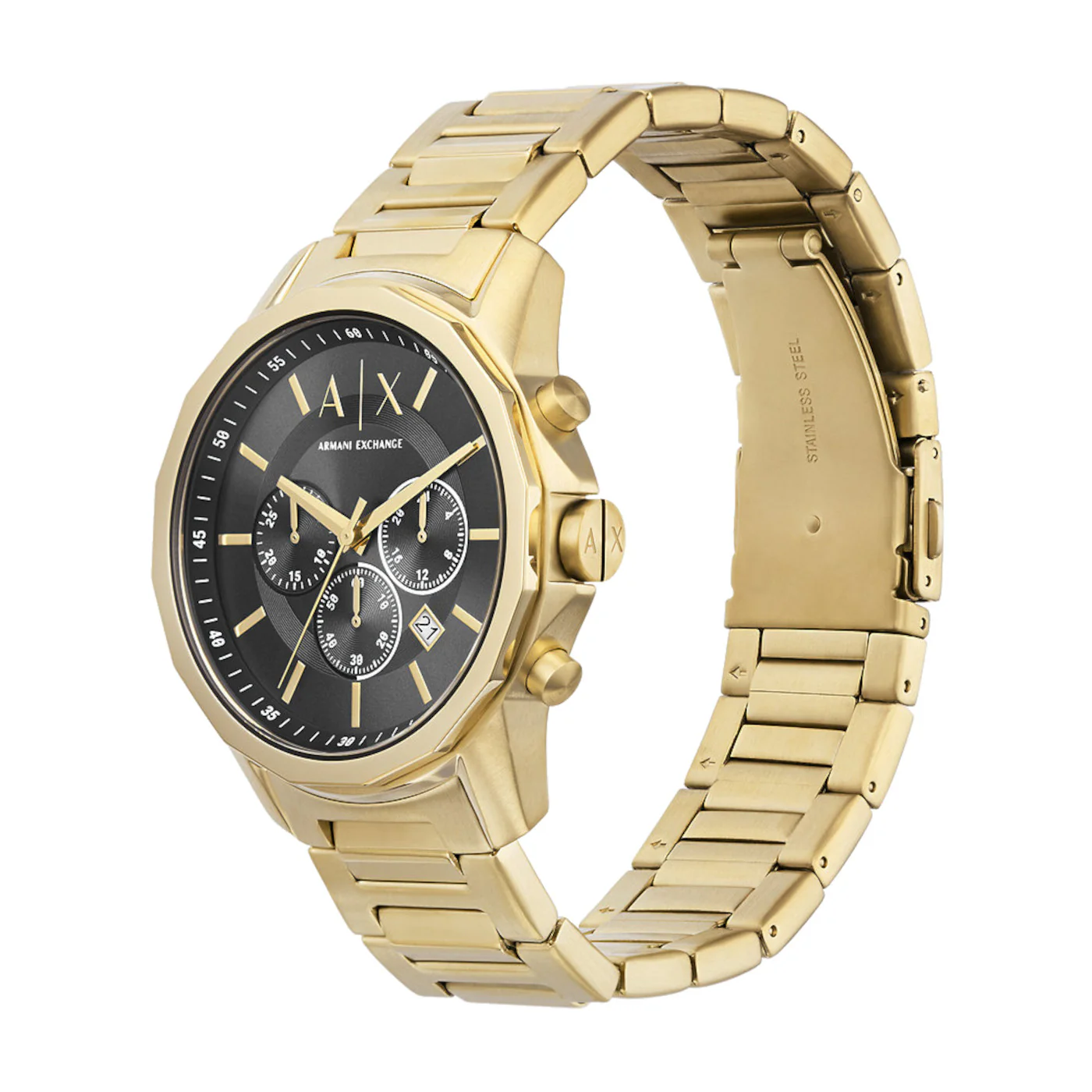 Armani Exchange herren Uhr Gold AX1721 - Image 3