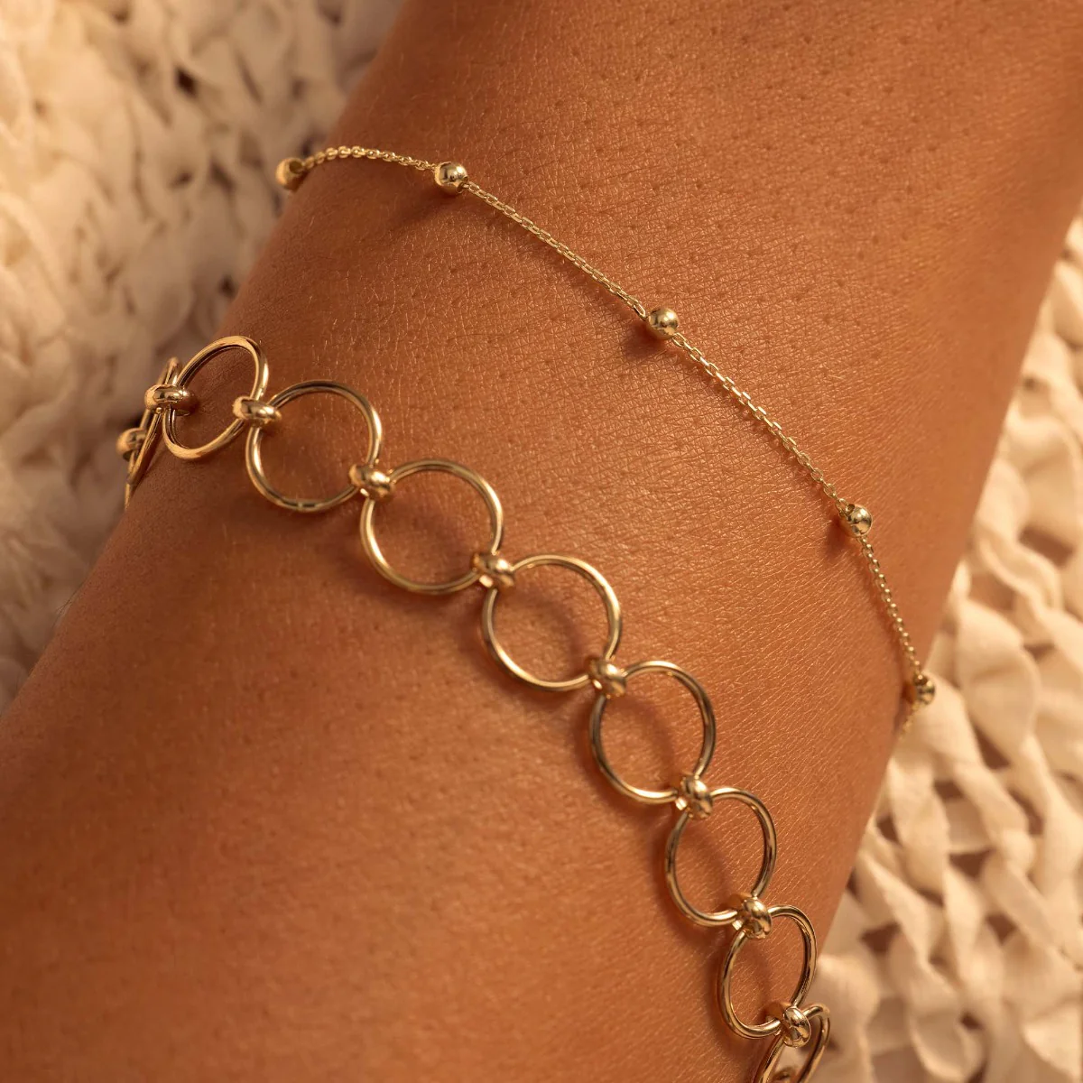 Beloro Jewels Della Spiga Dani 375er Goldarmband BO320041 - Image 3