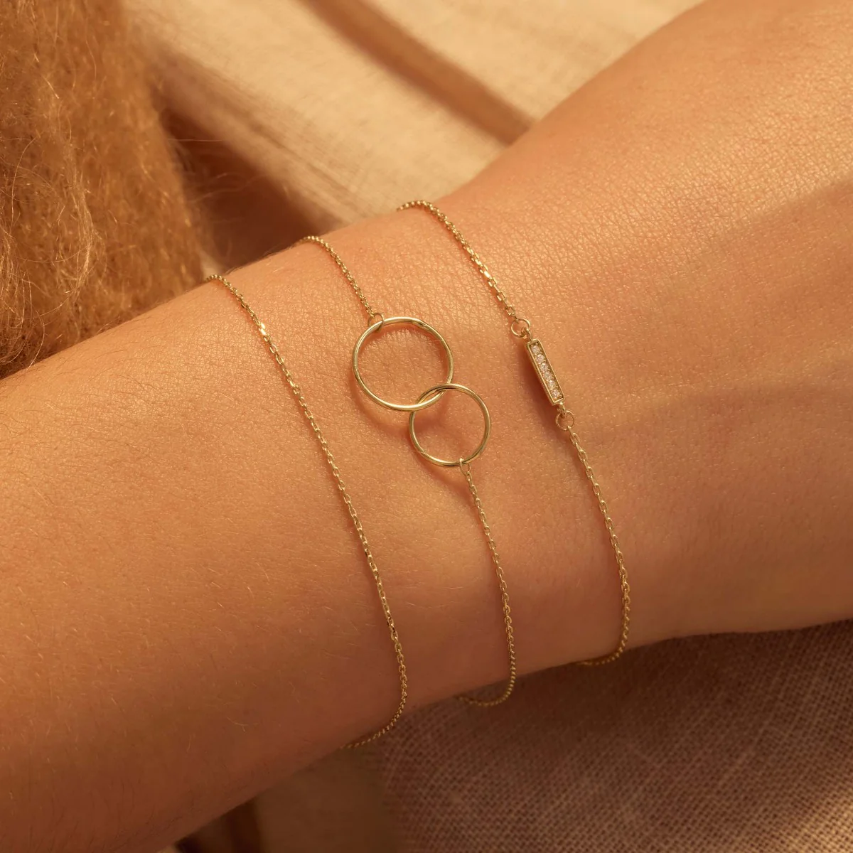Beloro Jewels La Rinascente Aliyn 375er Goldarmband BO320045 - Image 3