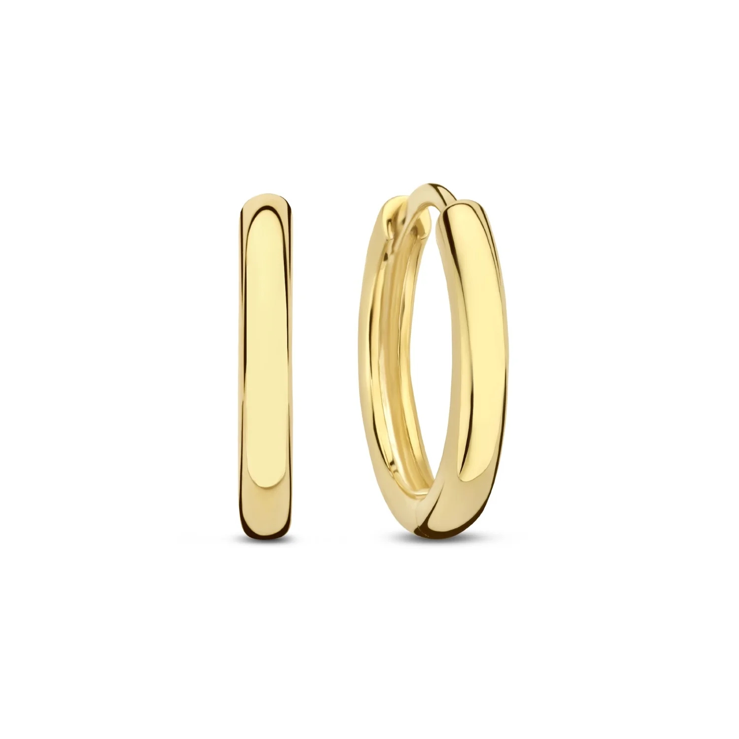 Beloro Jewels La Rinascente damen Creolen 375 Gold BO360064 - Image 2