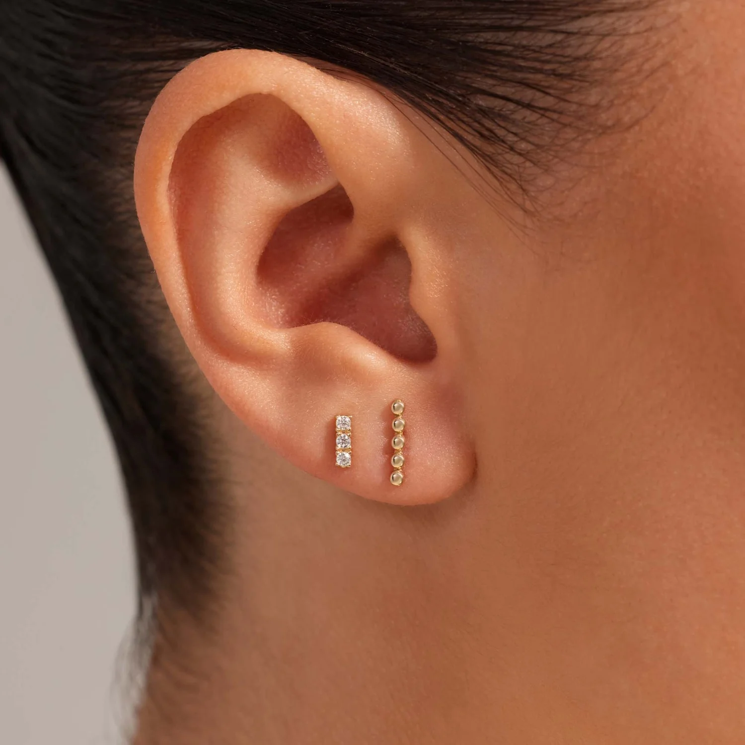 Beloro Jewels La Rinascente Elena 9 Karat Gold Ohrstecker BO360113 - Image 3