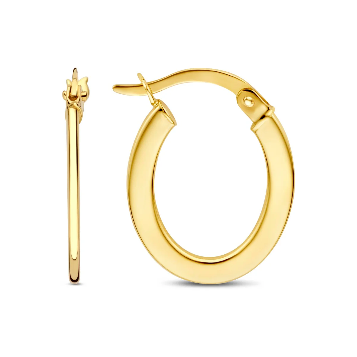 Beloro Jewels La Rinascente Gabriela 9 Karat Gold Kreolen BO360073 - Image 4