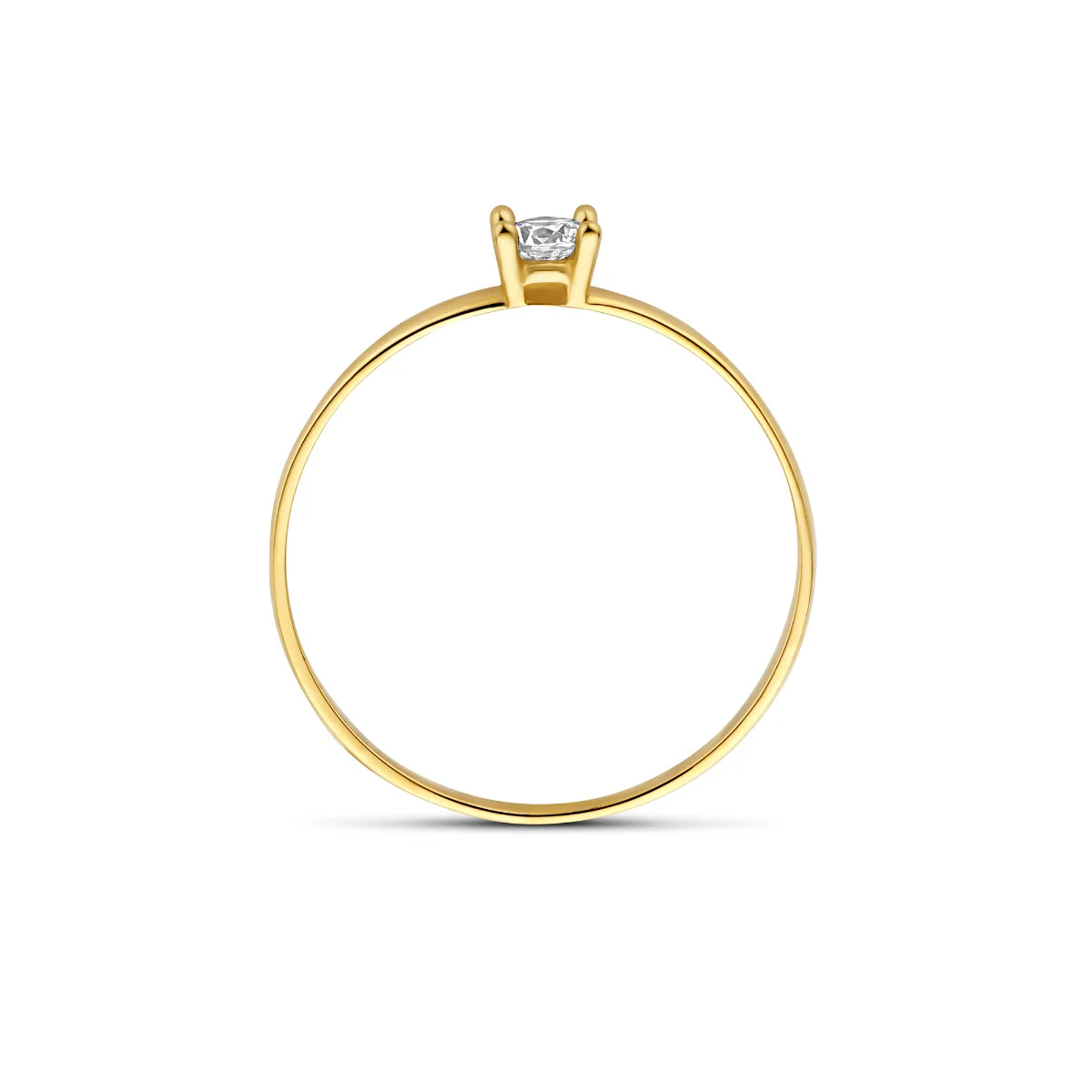 Beloro Jewels Monte Napoleone Stella 9 Karat Gold Ring BO330042-52 - Image 3