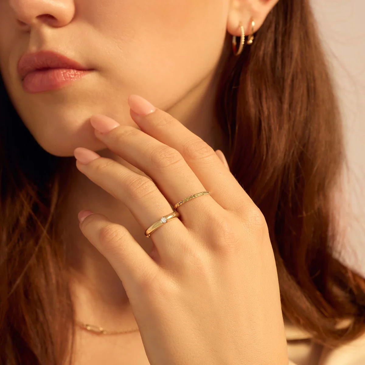 Beloro Jewels Monte Napoleone Stella 9 karat gold ring with zirconia BO330034-48 - Image 2