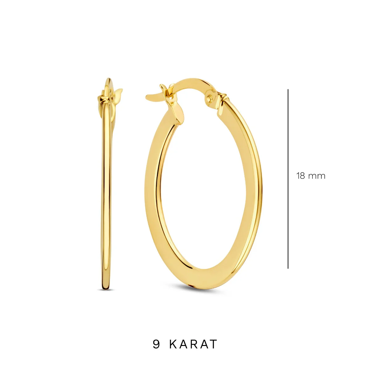 Beloro Jewels Regalo d'Amore 9 Karat Gold Ohrringe Geschenkset BO90023 - Image 7