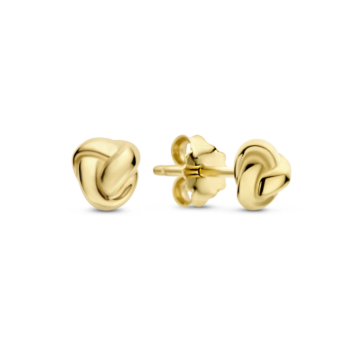 Beloro Jewels Regalo d'Amore 9 Karat Gold Ohrringe-Set mit Knoten BO90037 - Image 4