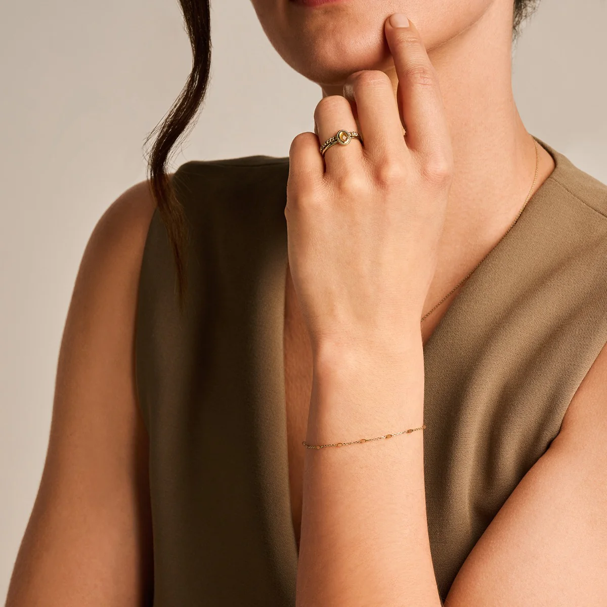Blush 14 Karat Golden Bracelet 2226YRC - Image 2