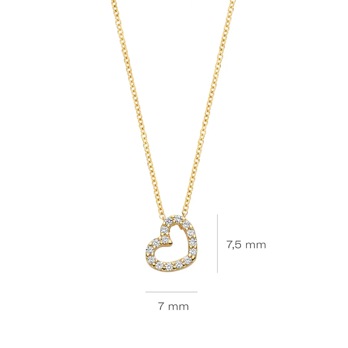 Blush 14 Karat Golden Necklace 3072YZI - Image 3