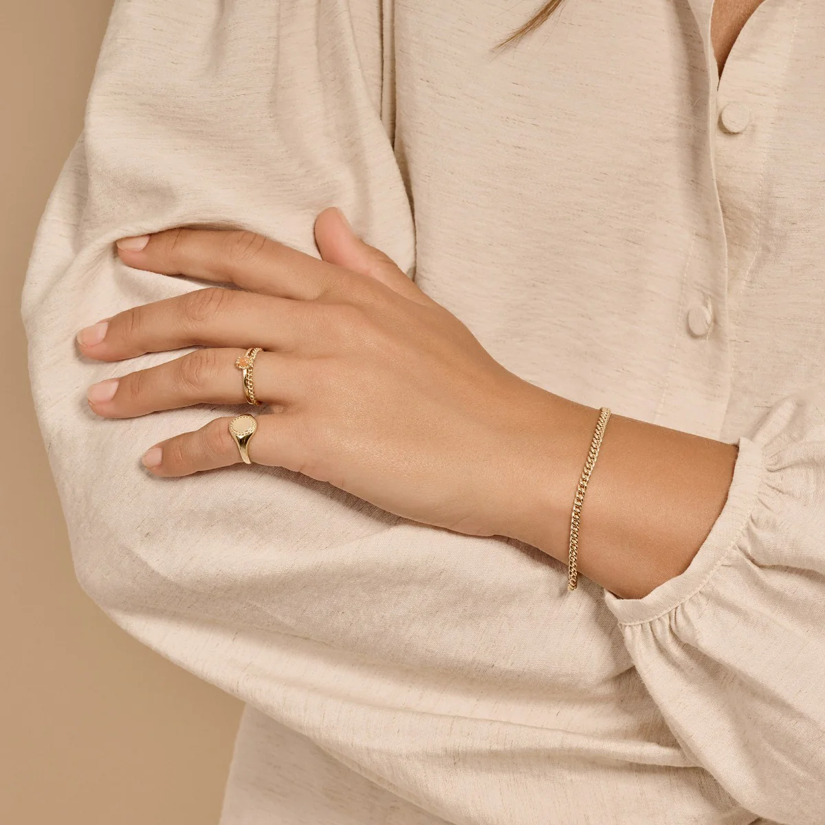 Blush damen Armband 585 Gold 2165YGO - Image 3