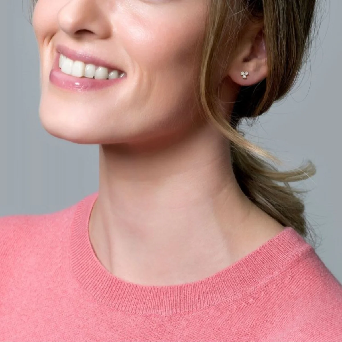 Blush damen Ohrknöpfe Gold 7197YZI - Image 2