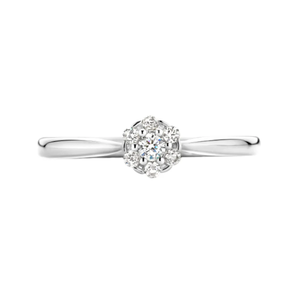 Blush damen Ring 585 Weißgold 1248WZI/60 - Image 4