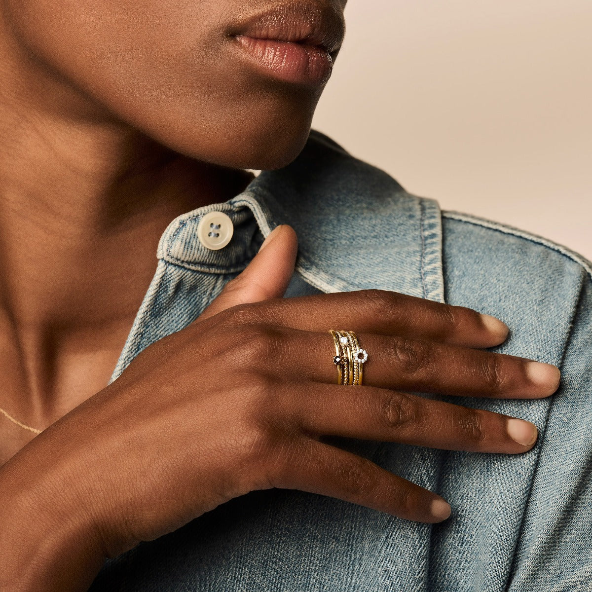 Blush damen Ring Gold 1204YSQ/52 - Image 3