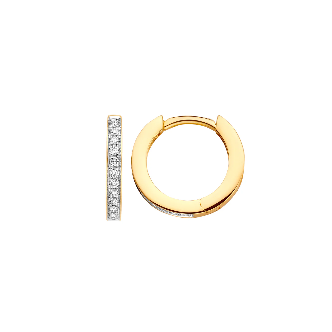 Blush Diamonds damen Creolen 585 Gold 7612BDI
