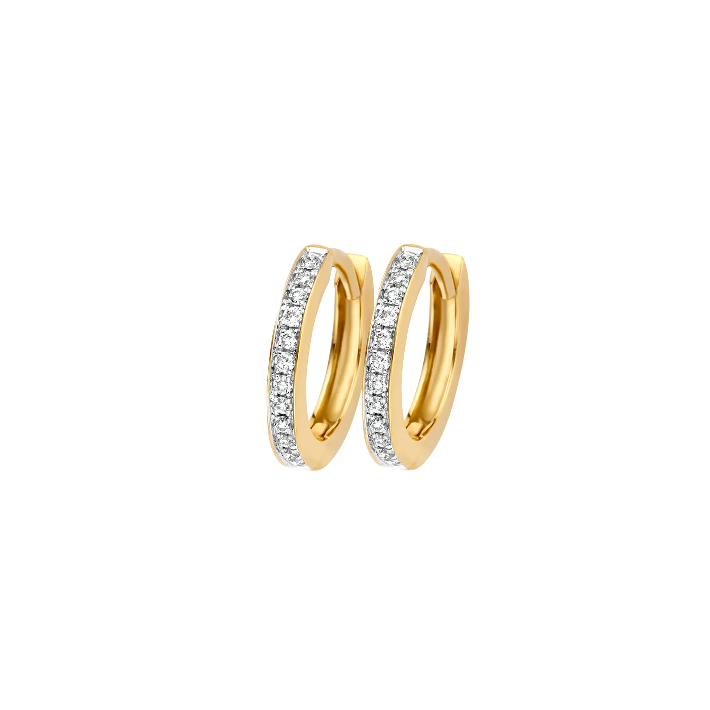 Blush Diamonds damen Creolen 585 Gold 7612BDI - Image 4