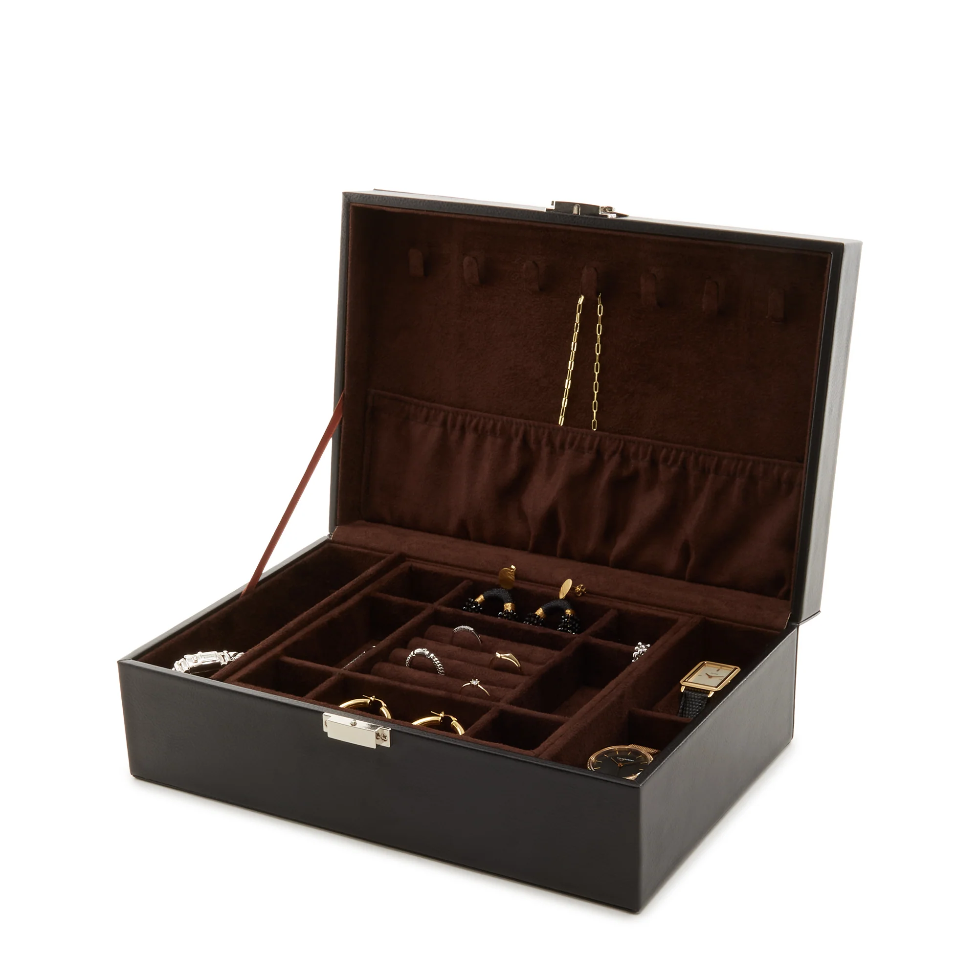 Brandfield damen SchmuckkÃ¤stchen Schwarz BFJB100409