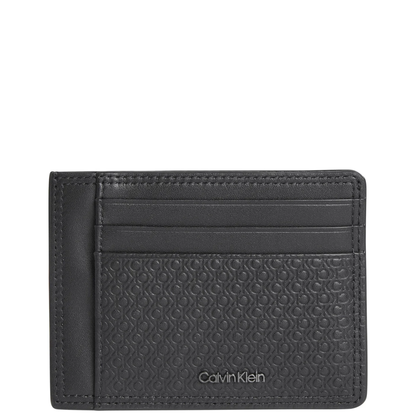 Calvin Klein Minimalism herren Kartenhalter Schwarz K50K51090601O