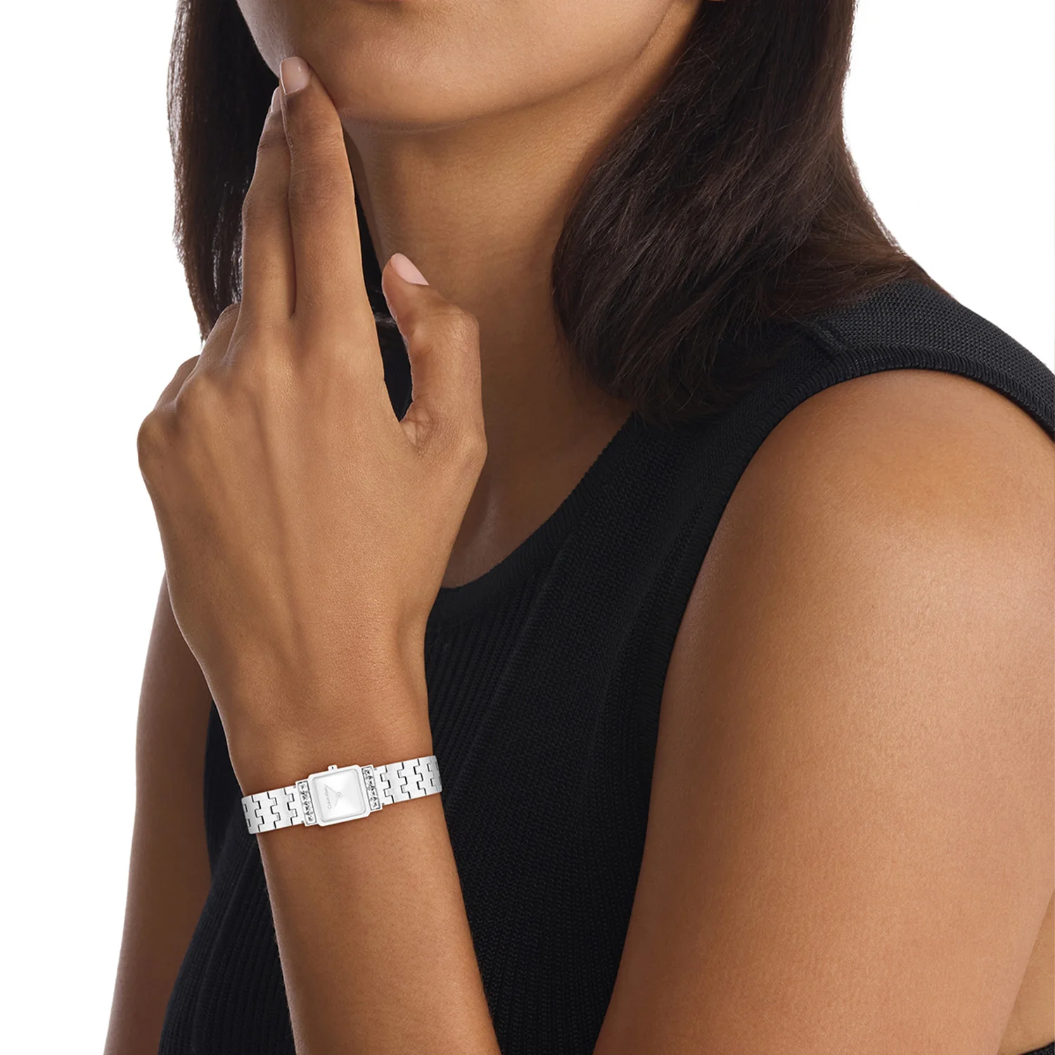 Calvin Klein Poise Zilverkleurig Dames Horloge 2002-CK25100161 - Image 2