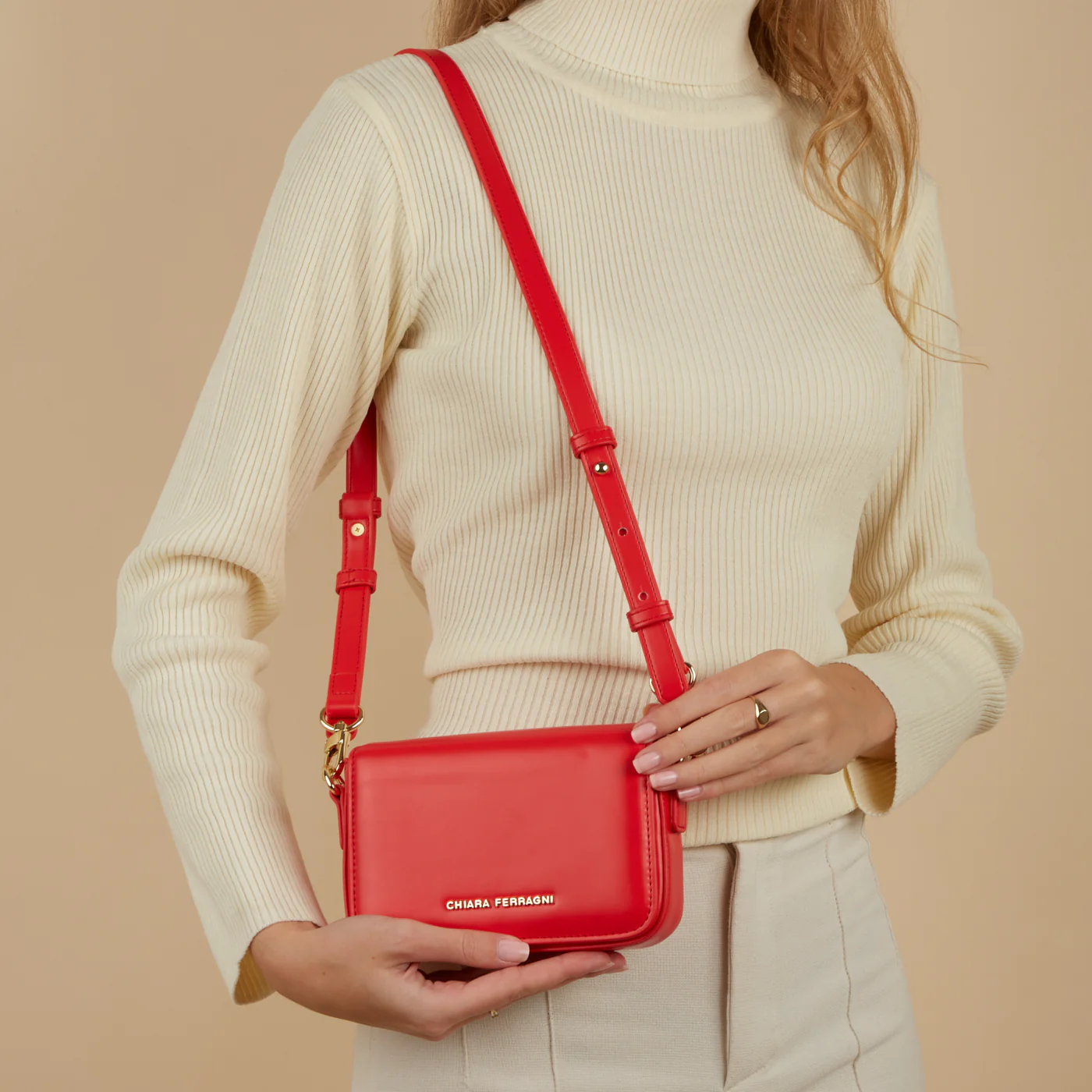 Chiara Ferragni damen Umhängetasche Rot 75SB4BK2-ZS959-514 - Image 2