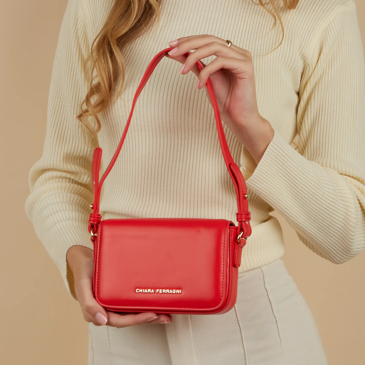 Chiara Ferragni damen Umhängetasche Rot 75SB4BK2-ZS959-514 - Image 3