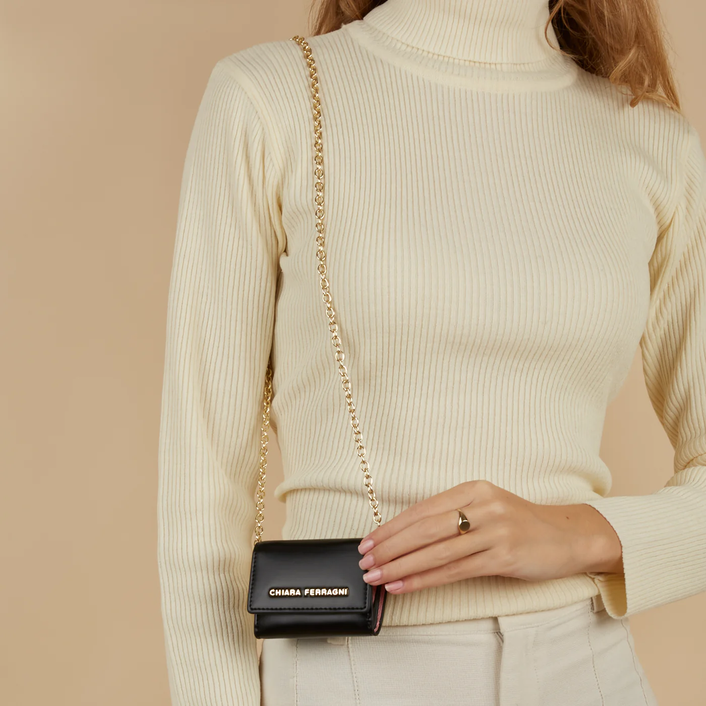 Chiara Ferragni damen Umhängetasche Schwarz 75SB4BK6-ZS959-899 - Image 2