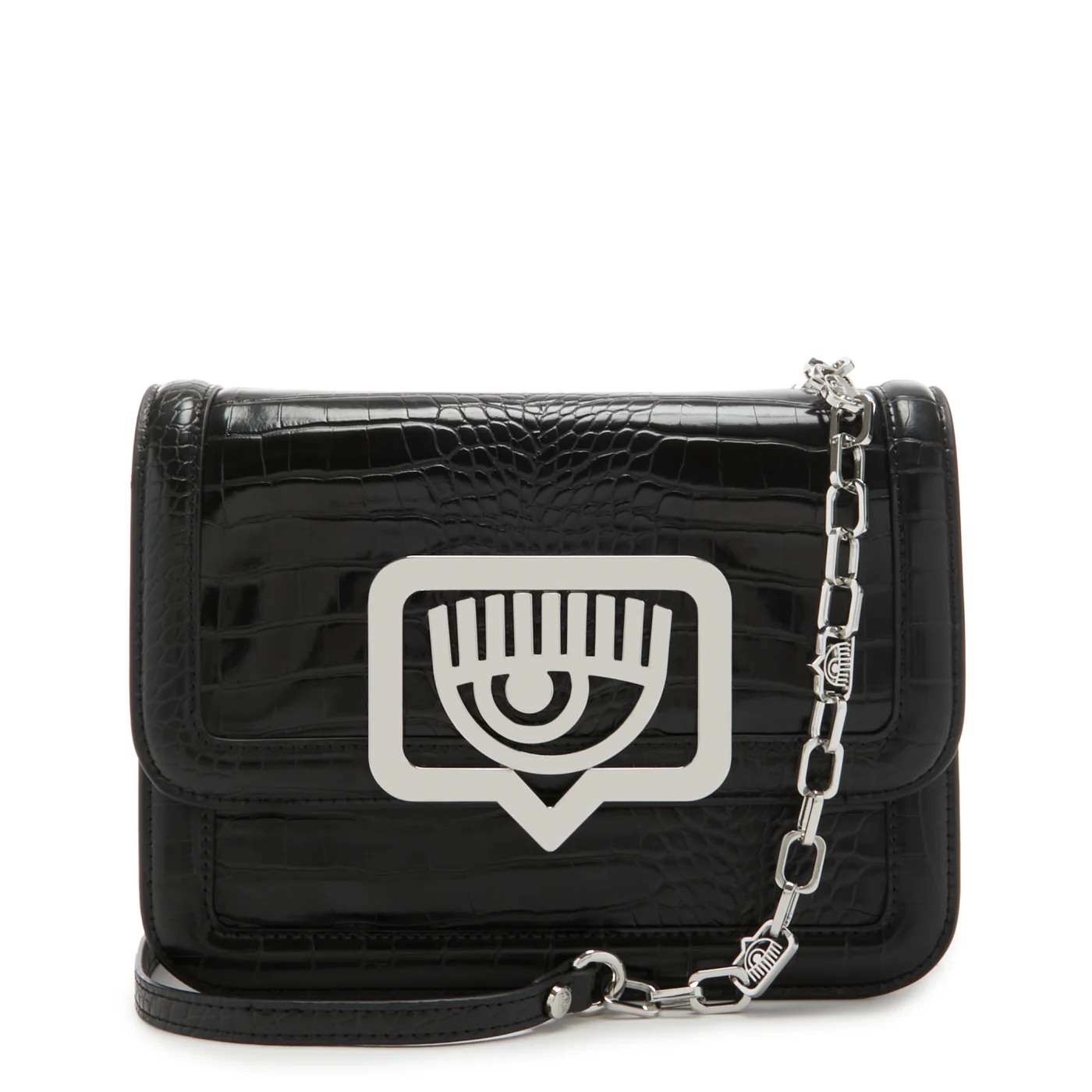 Chiara Ferragni Eyelike damen Umhängetasche Schwarz 75SB4BB1-ZS728-899