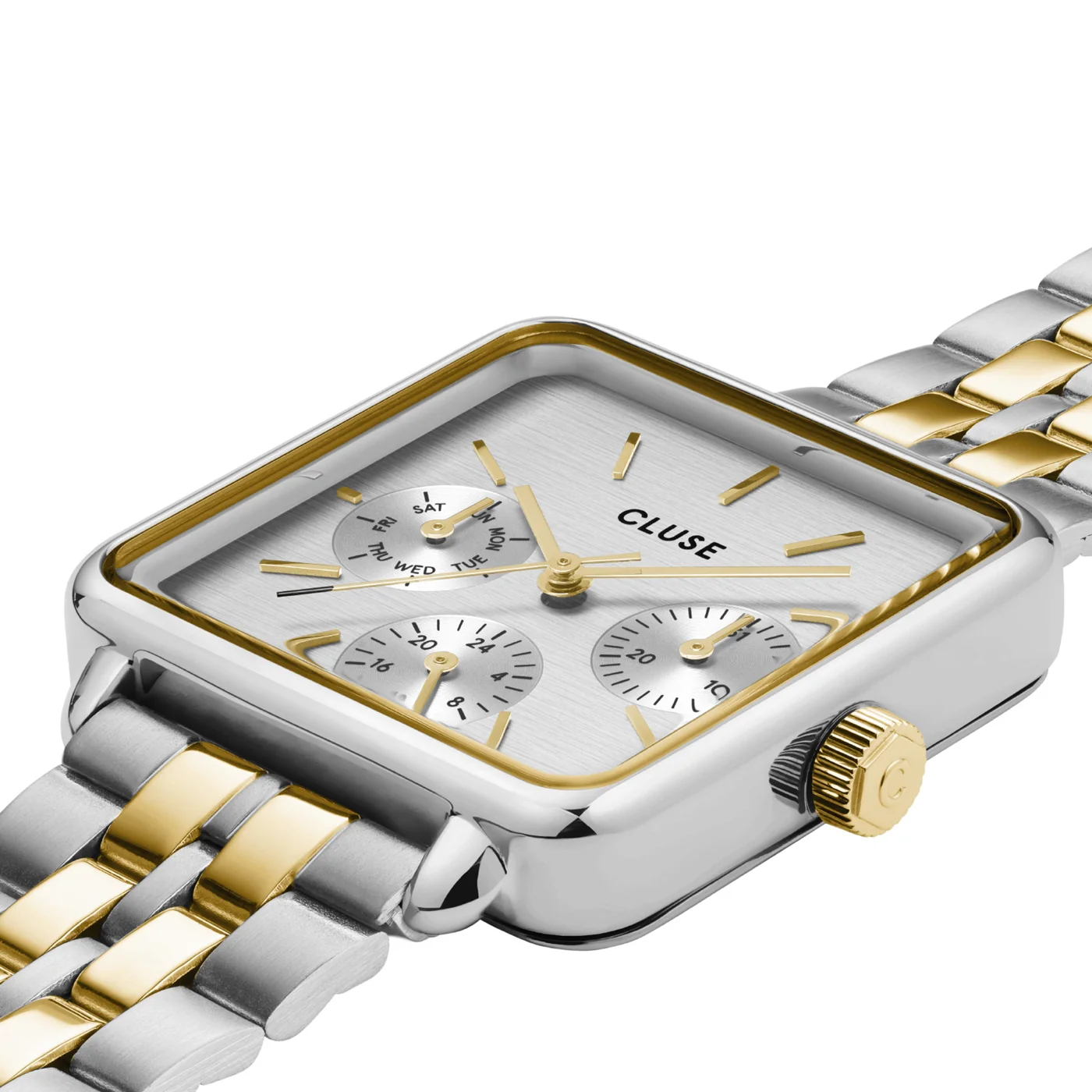 CLUSE La Tétragone damen Uhr Gold/Silber CW13803 - Image 3