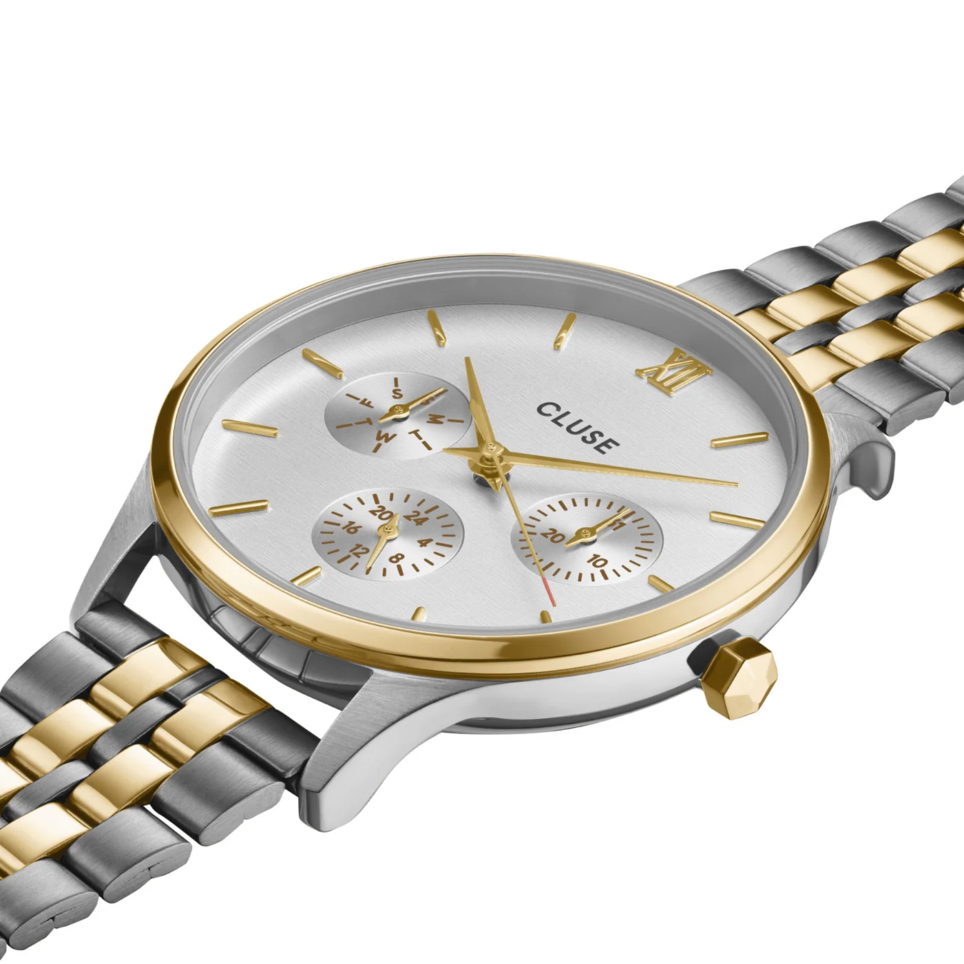 CLUSE Minuit damen Uhr Gold/Silber CW10704 - Image 3