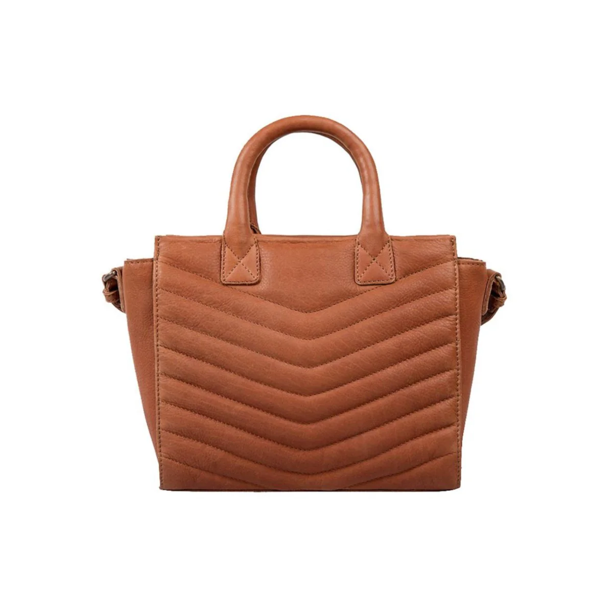 Cowboysbag Carmen Kognak Leder Handtasche 3459-000381 - Image 4
