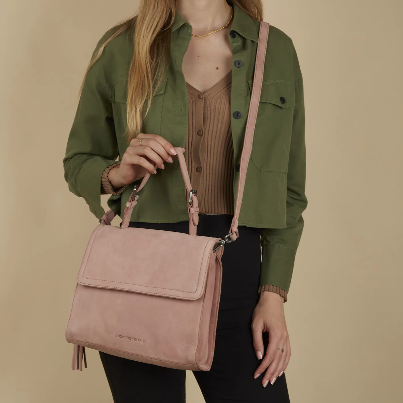 Cowboysbag damen Handtasche Rosa 3382-000635 - Image 3