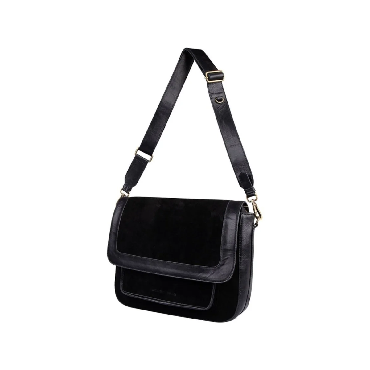 Cowboysbag Jarell Schwarz Leder Umhängetasche 3449-000100 - Image 3
