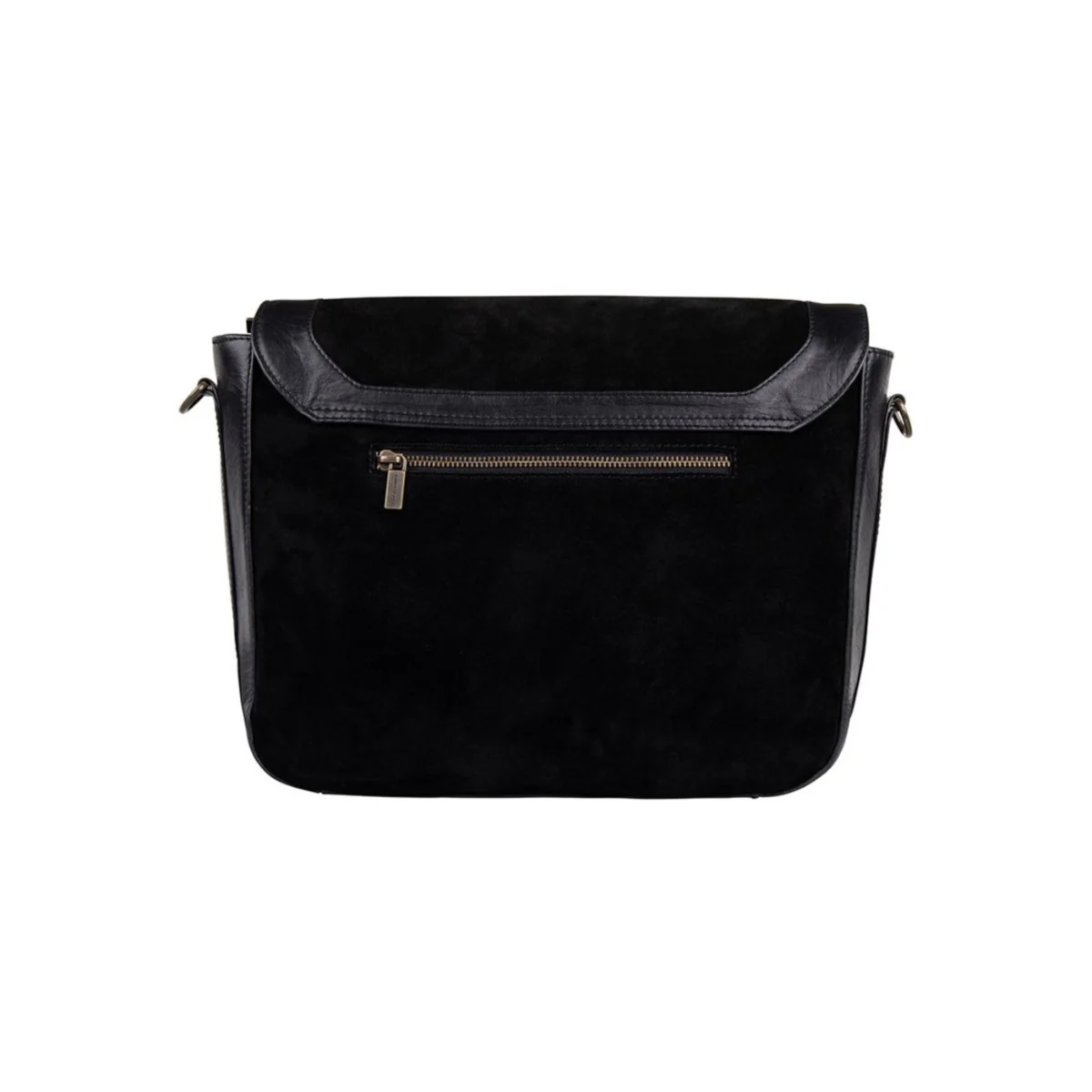 Cowboysbag Jarell Schwarz Leder Umhängetasche 3449-000100 - Image 4
