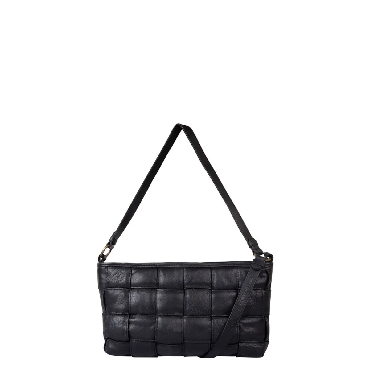 Cowboysbag Pearl Leder Handtasche Schwarz 3428-000100