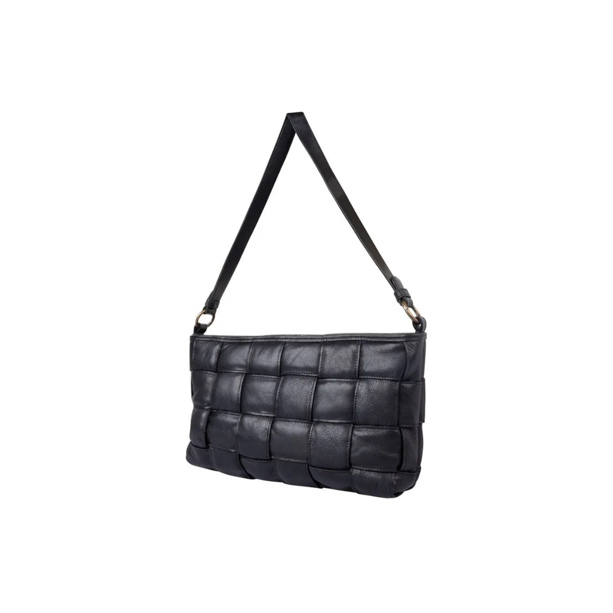 Cowboysbag Pearl Leder Handtasche Schwarz 3428-000100 - Image 3
