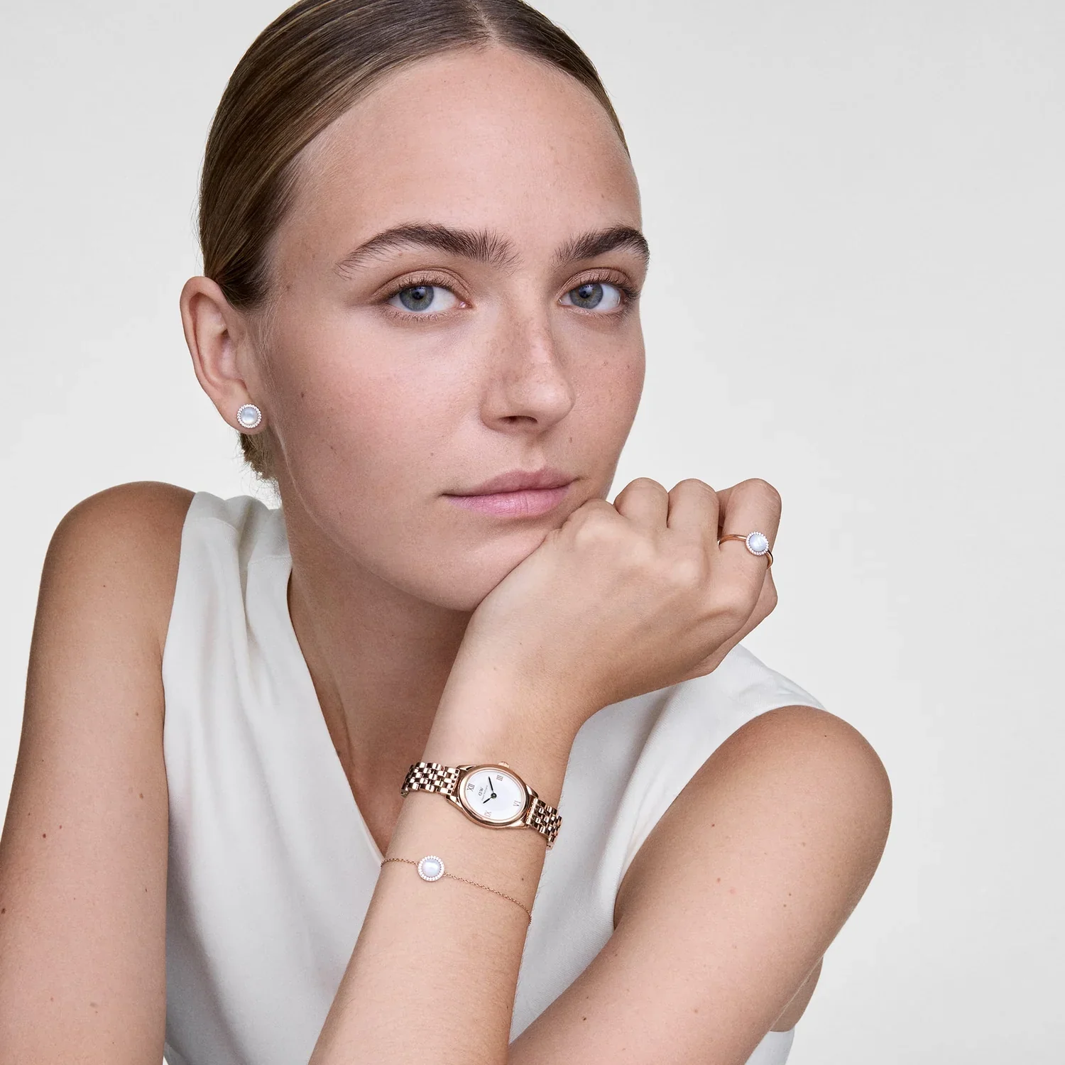 Daniel Wellington Audrey Mother of pearl Armband DW00401435 - Image 2