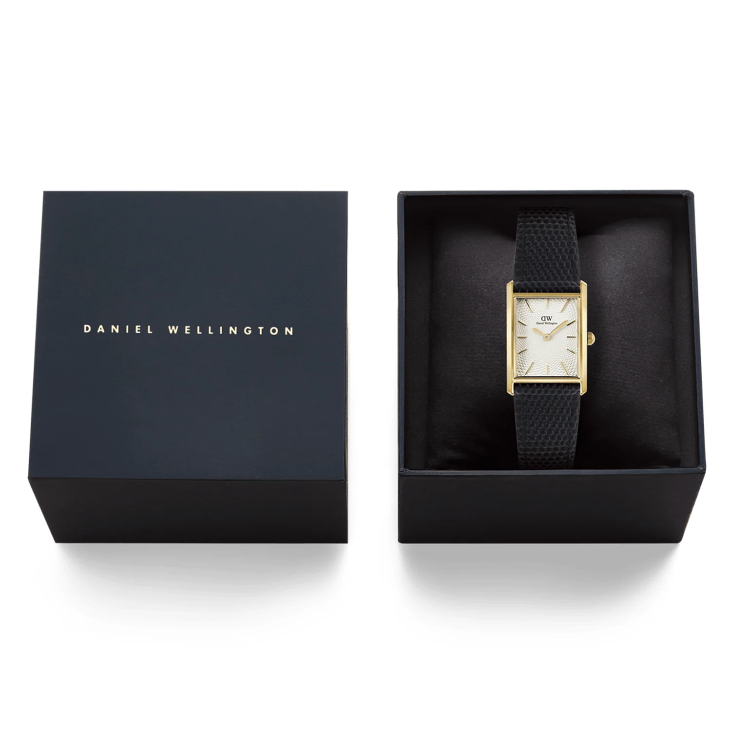 Daniel Wellington Bound Black Lizard Weiß Guilloché Unisex Uhr DW00100899 - Image 6