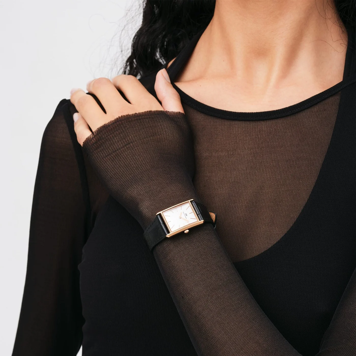 Daniel Wellington Bound damen Uhr Schwarz DW00100698 - Image 2