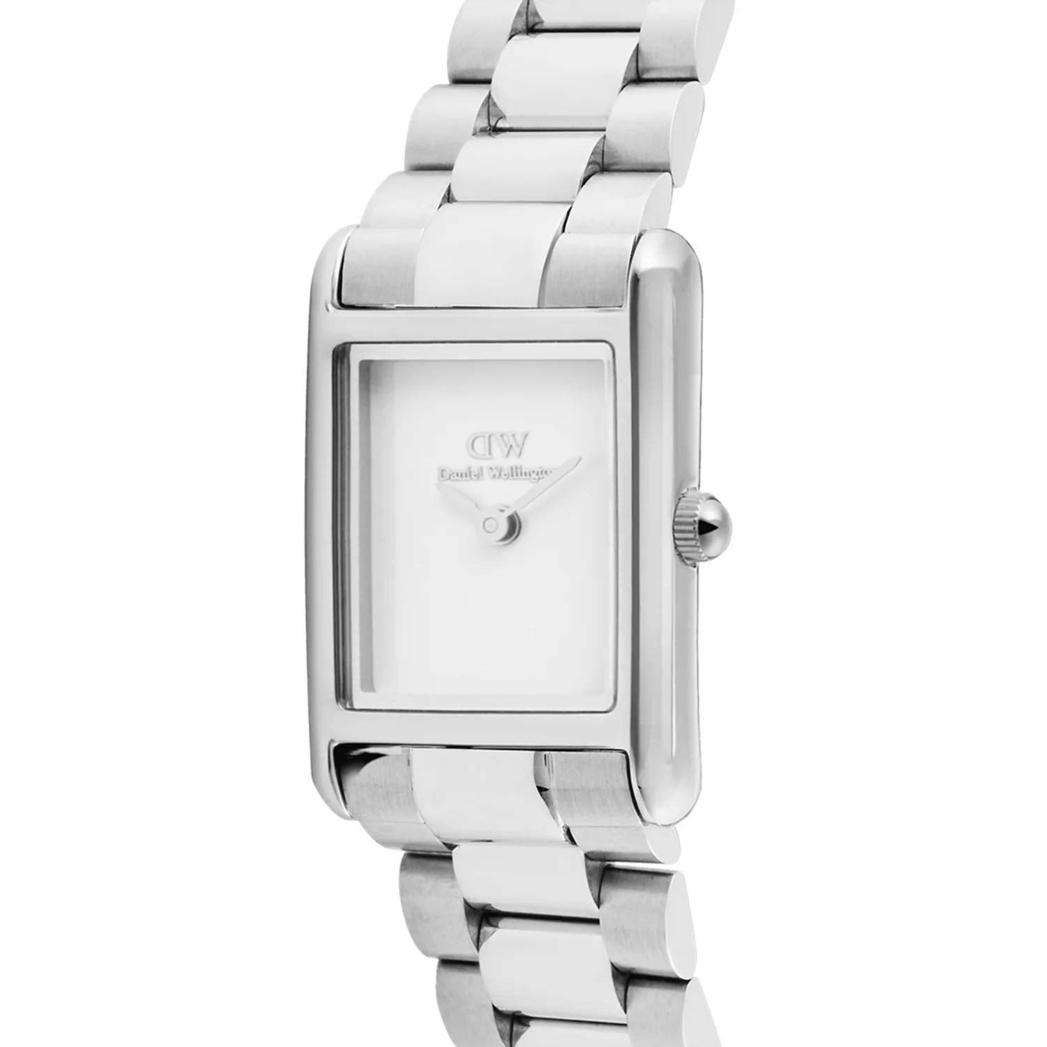 Daniel Wellington Bound Mini 3-Link Silber Damen Uhr DW00100930 - Image 3