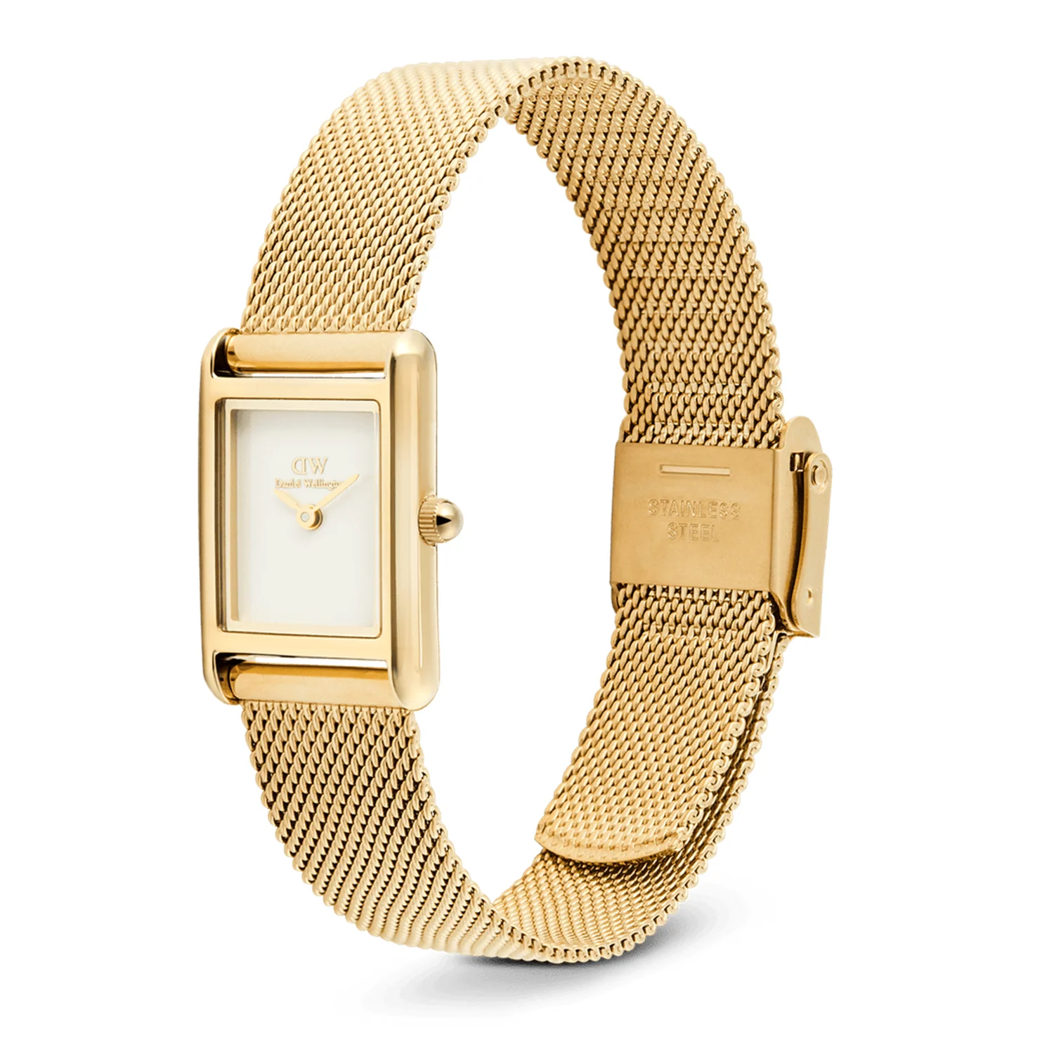 Daniel Wellington Bound Mini Evergold Weiß Damen Uhr DW00100928 - Image 4