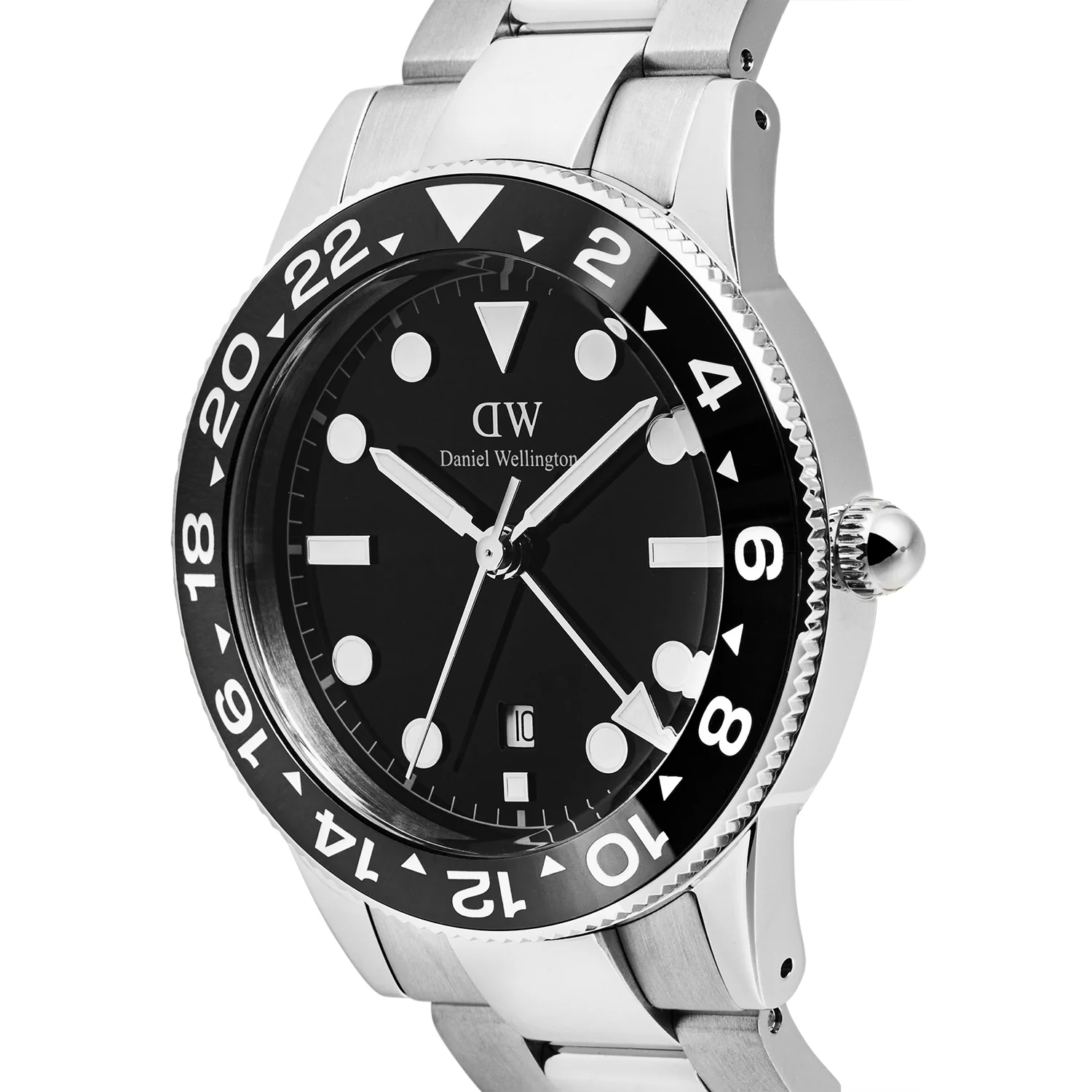 Daniel Wellington Iconic Link Schwarze Keramiklünette Herren Uhr DW00100919 - Image 3