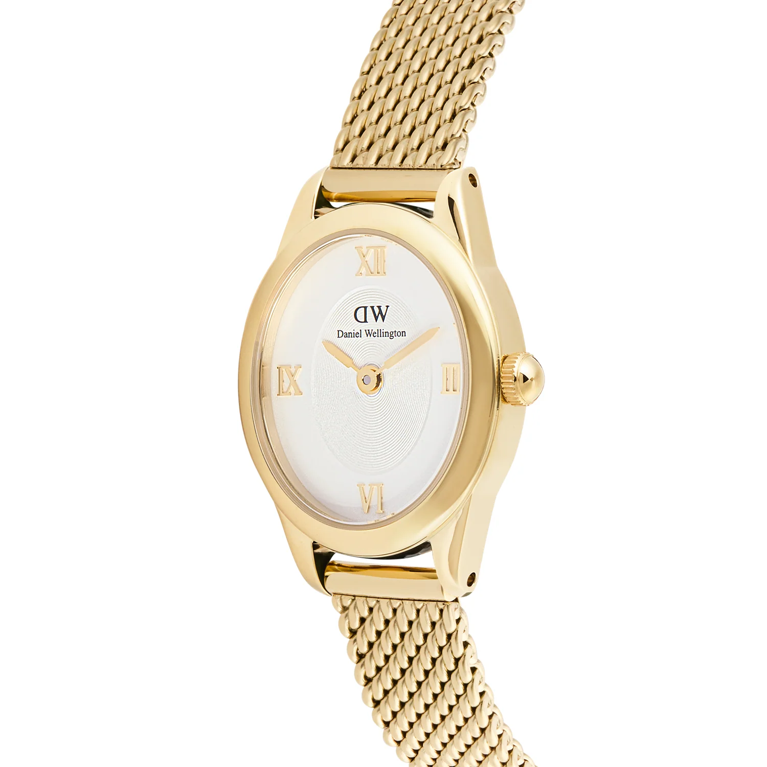 Daniel Wellington Ophelia Mini Mesh White Goldfarben Damenuhr DW00100939 - Image 3